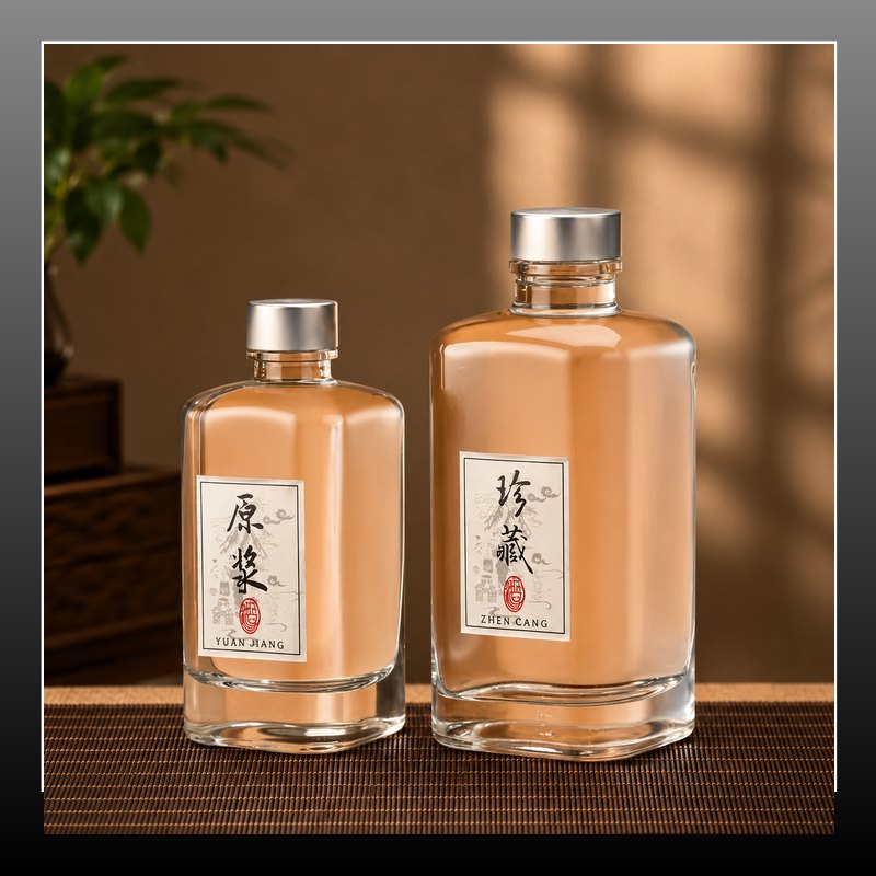 Thủy tinh Bigman - Chai thủy tinh mẫu mới 2026 - Vỏ chai rượu mới nhất mẫu 20