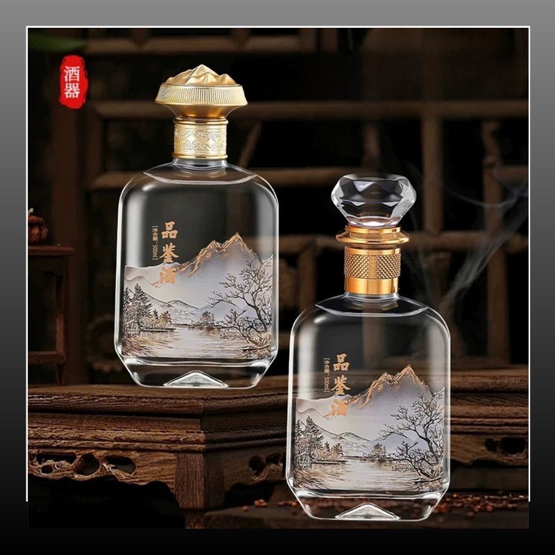 Thủy tinh Bigman - Chai thủy tinh mẫu mới 2026 - Vỏ chai rượu mới nhất mẫu 26