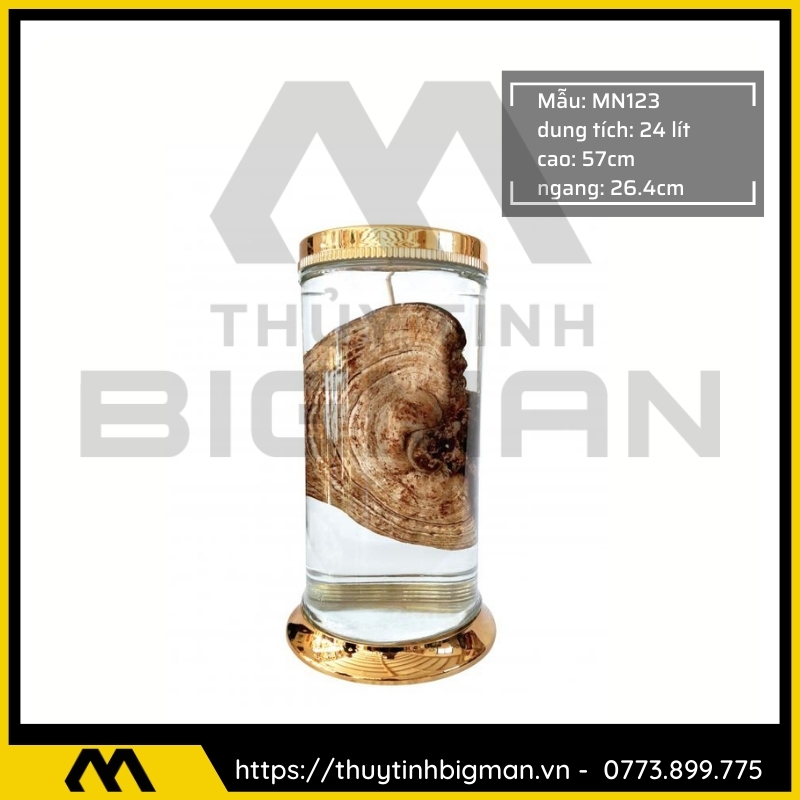Thủy tinh bigman - Bình sâm Hàn Quốc mẫu 93