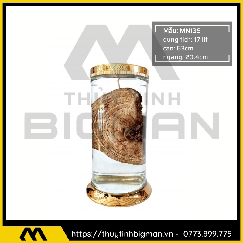 Thủy tinh bigman - Bình sâm Hàn Quốc mẫu 99